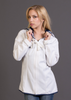 Ladies British Royal Navy Retro Summer Lightweight Middy Shirt Jumper