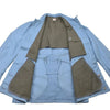 1970s Swedish Civilforsvaret Slant Pocket Cotton Civil Defense Jacket - Top Rank Vintage