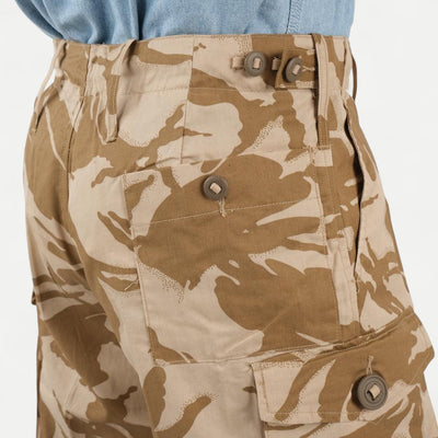 British Royal Army & Marines Windproof Desert DPM Camo Cargos