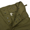 1970s-1980s Czecholovakain Military Vz. 85 M85 Olive Green (Paratrooper) Cargo Pants with Rare Front Thigh Pockets and 2-in-1