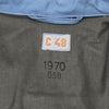 1970s Swedish Civilforsvaret Slant Pocket Cotton Civil Defense Jacket - Top Rank Vintage