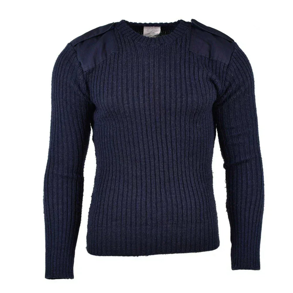 British Royal Navy Commando Style Wool Sweater
