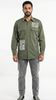 Updesigned 1990s Hrvatska Croatian Military Army Green Long Sleeve shirt w/ Graphic - UNISEX