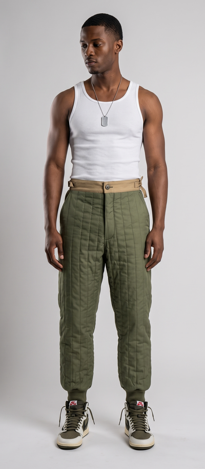 2-in-1 Double Sided Czechoslovakian model vz. 60 cotton Liner Style Chino Pants