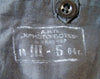1980's Bulgarian Charcoal Gray Wool Double Breasted Overcoat
