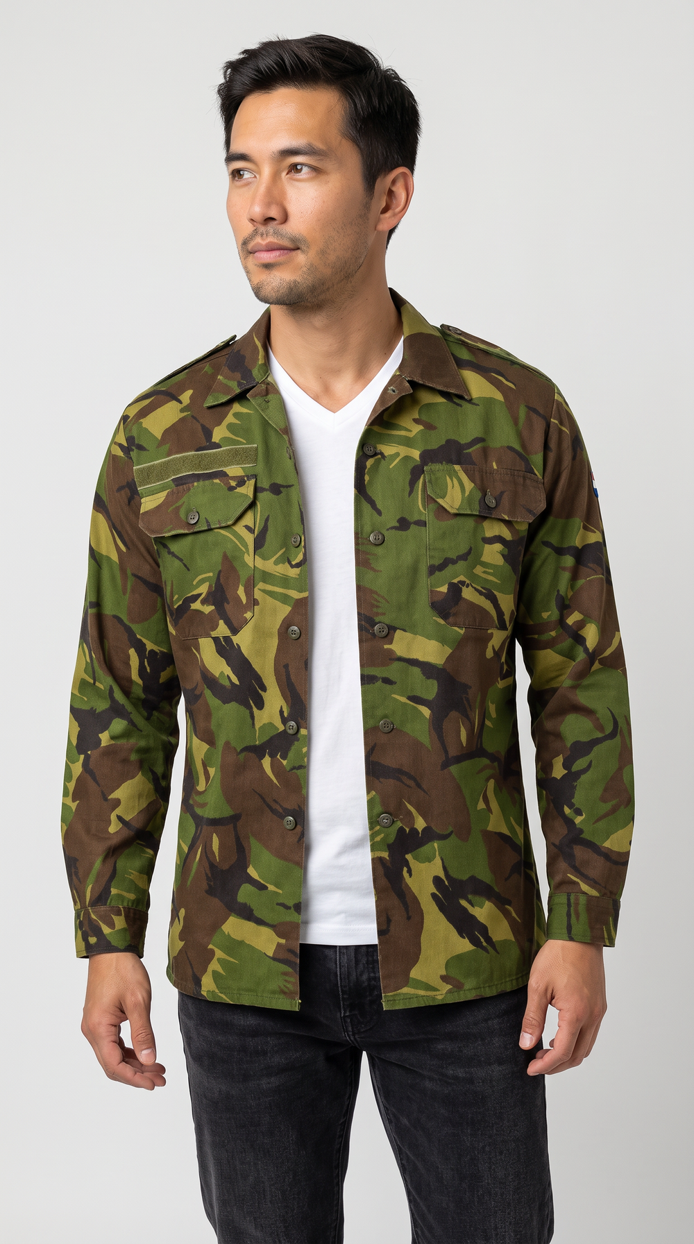 DPM Camo Nederlands Dutch Military Field Shirt