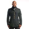 1960s-1970s vintage Swedish military slim fitted blazer.