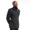 1960s-1970s Vintage Authentic Swedish Military Slim Fitted Blazer