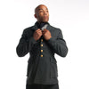 1960s-1970s Vintage Authentic Swedish Military Slim Fitted Blazer