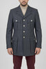 WWII Style  1950s DUTCH RAF Blue Wool Blazer- SO NEW, NOT EVEN HEMMED