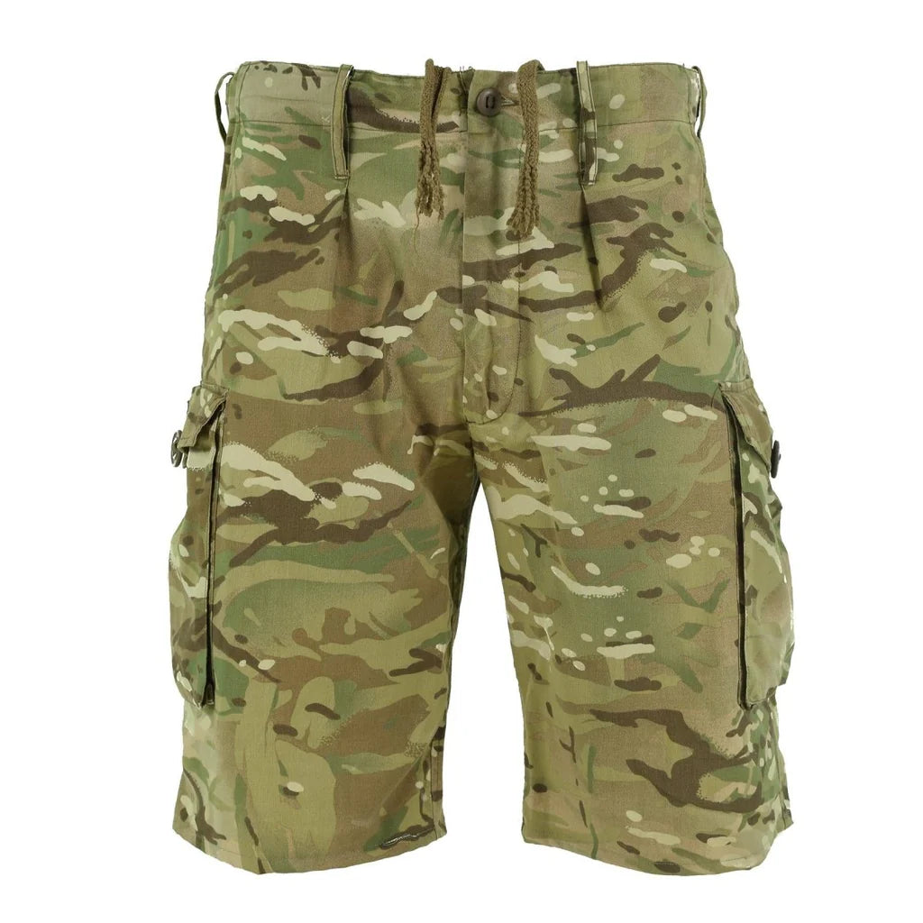 MTP Camo Royal Army Cargo Shorts Durable Outdoor Wear – Top Rank