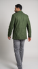 1970s Authentic Swedish Air Force Work Chino Jacket - 2 pockets Inside