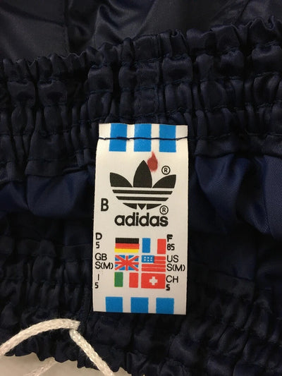 1980s West German Ladies AUTHENTIC Blue Adidas Gym Shorts