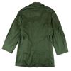 1970s - 1980s Hungarian Military Army Green Super Lightweight Cotton Parka/ Short Trenchcoat