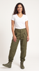 1970s-1980s Ladies Italian Esercito Italiano MOD 75 Roma Olive Green Field Pants