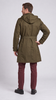 1980S JNA  (Yugoslav Peoples' Army) Olive Green Lined Belted Fishtail Parka