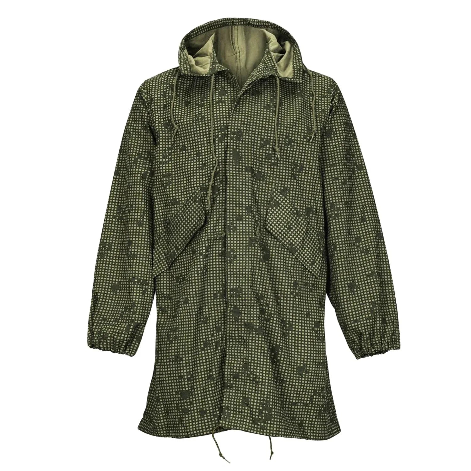Night Desert Camo Fishtail Parka Bold Military Style Apparel