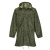 Gulf War Era US G.I Night Desert Camo Fishtail Parka with grid camo pattern and drawstring hoodie.