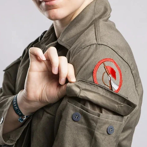 East German Ladies DDR Civil Defense People's Milita Field Shirt