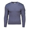 British Royal Air Force Commando Style Sweater, unworn, ribbed knit design.