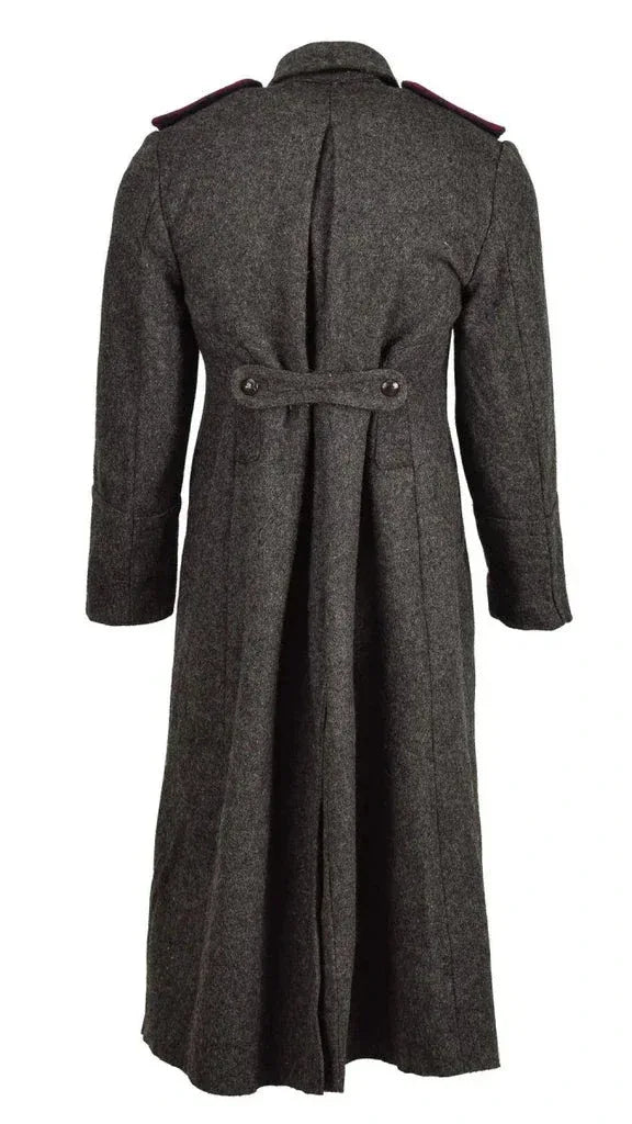 Warsaw Pact Bulgarian Charcoal Gray Wool Overcoat - Vintage Warsaw Pact Bulgarian Charcoal Gray Wool Overcoat - Vintage