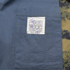 NATO Left Flank Turkish Military Authentic Neon Digital Blue Camo Jacket Parka with Removable Liner