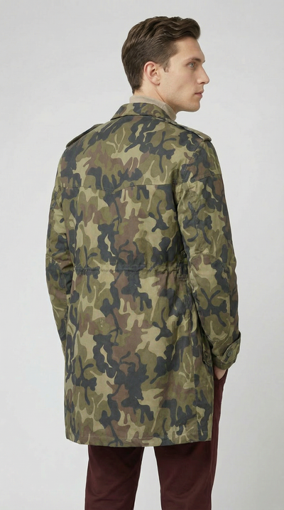 1990s Romanian Military Camo Parkas w/Removable Liner