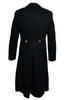 1990s Russian Navy Cadet Black Overcoat