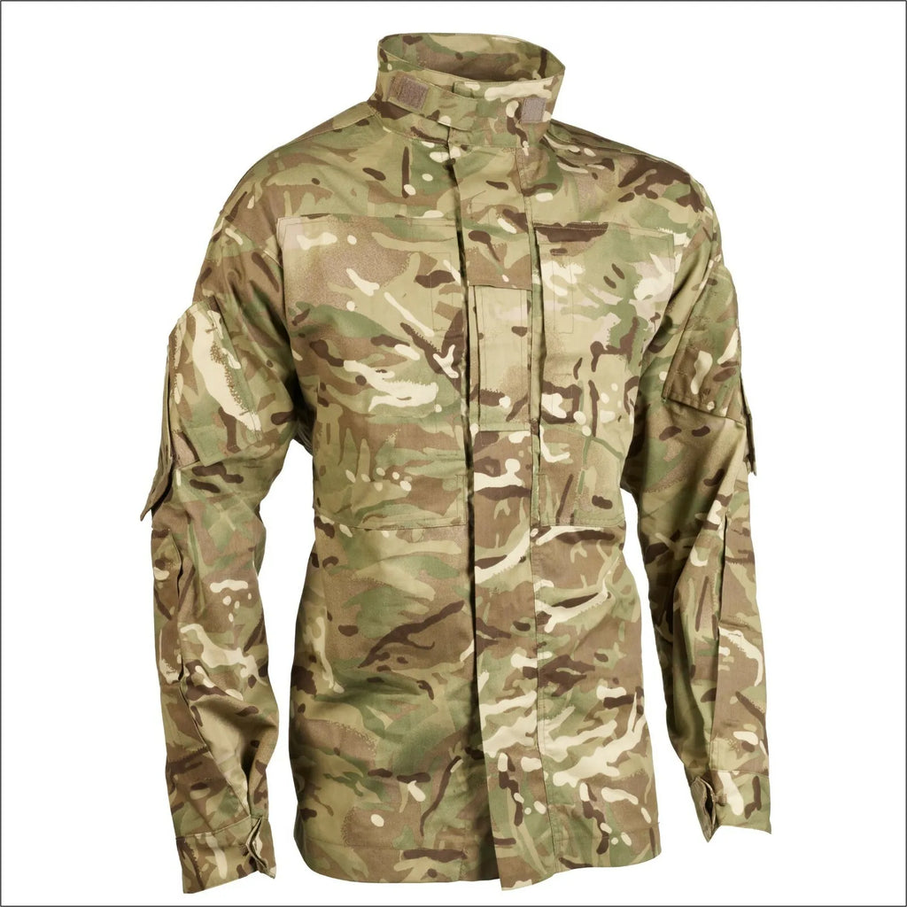 MTP Camo Royal Army Long Sleeve Field Shirt - Top Rank Vintage