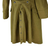 Soviet Style Khaki Classic Romanian Military Style Wool Coat