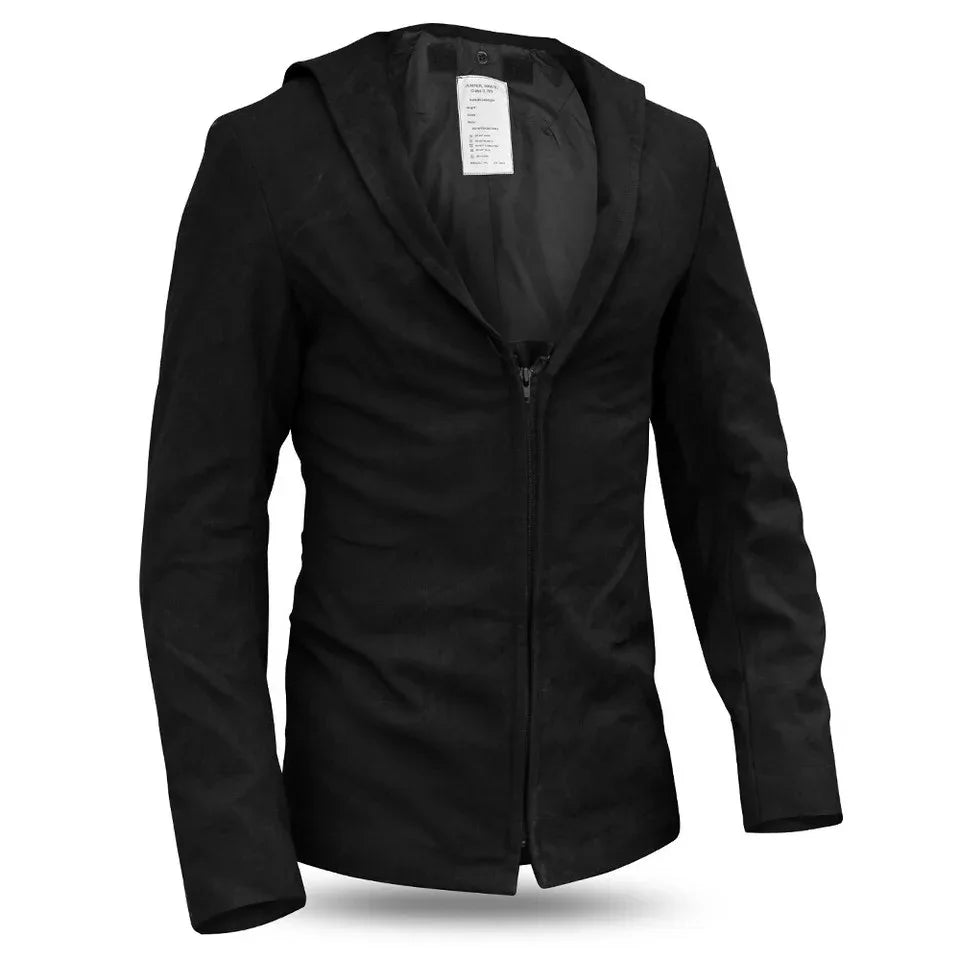 1980s Zippered Lady's British Royal Navy Middy Style Wool Shirt Jumper - Top Rank Vintage