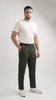 1970s-1980s Vintage Swedish Authentic Military Straight Leg Chino Pants