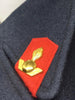 Scandinavian Sverige Swedish Air Force Blue-Gray Overcoat