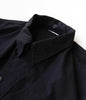 DDR East German Black Cotton Canvas Tanker's Utility Style Button-up Shirt - Top Rank Vintage