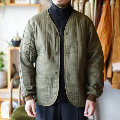 2-in-1 Double Sided Czechoslovakian model vz. 60 cotton liner jacket