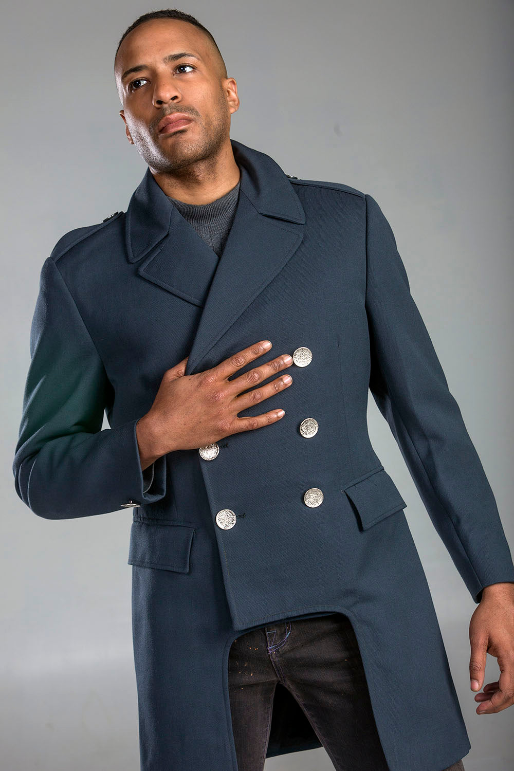 Gabardine raincoat outlet