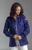 Ladies Navy Blue Military Style Shirt - Top Rank Vintage