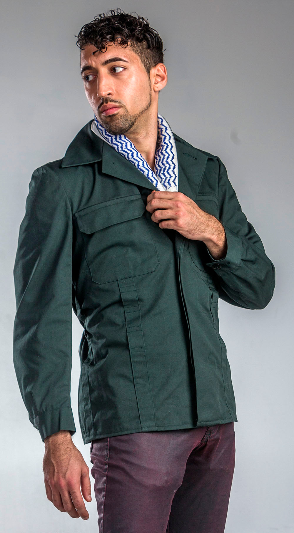 Moleskin MiIitary Style Light Field Jacket Top Rank Vintage