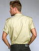 Khaki Safari Style Shirt - Top Rank Vintage
