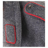 Redesigned Charcoal Hooded Overcoat - Top Rank Vintage