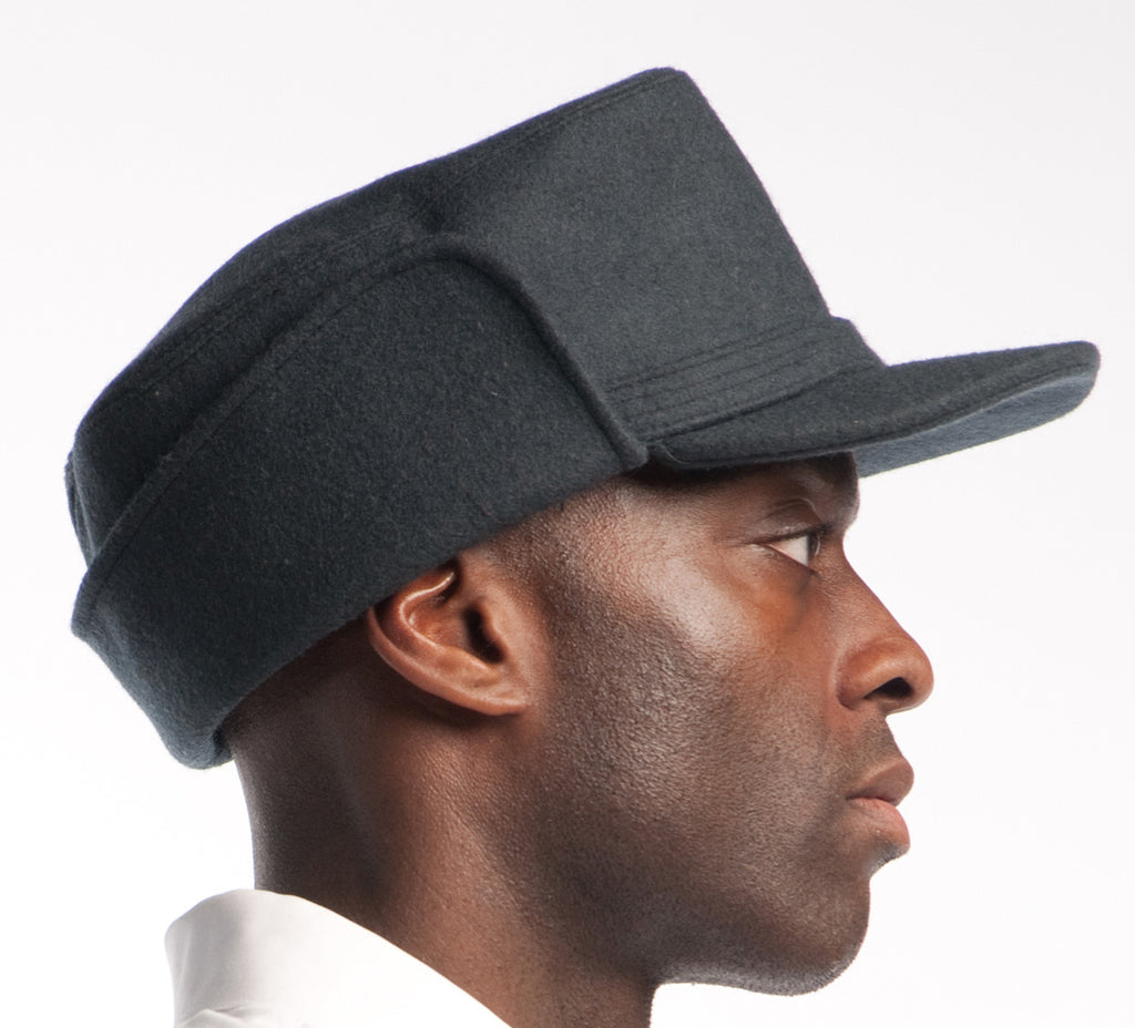 Fitted Wool Cap - Top Rank Vintage