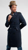 Navy Blue Trench Coat - Top Rank Vintage
