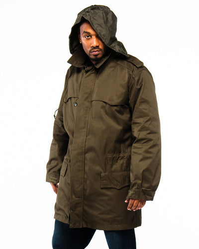 Army Fatigue Parka - Top Rank Vintage