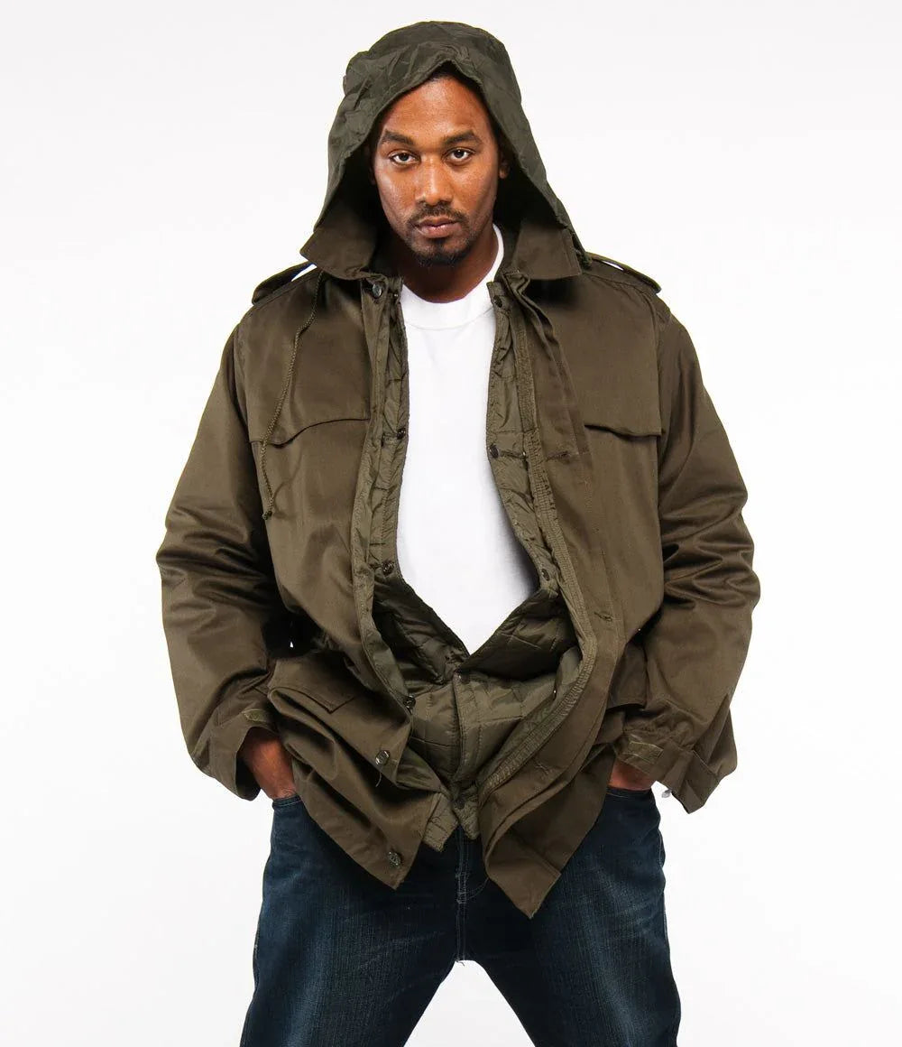 Italian Army Esercito Olive Fatigue Parka