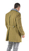 Redesigned Eastern Bloc Military Khaki Overcoat - Top Rank Vintage