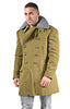 Redesigned Eastern Bloc Military Khaki Overcoat - Top Rank Vintage