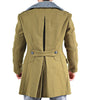Redesigned Eastern Bloc Military Khaki Overcoat - Top Rank Vintage