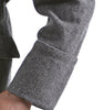 Redesigned Charcoal Hooded Overcoat - Top Rank Vintage