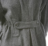 Redesigned Charcoal Hooded Overcoat