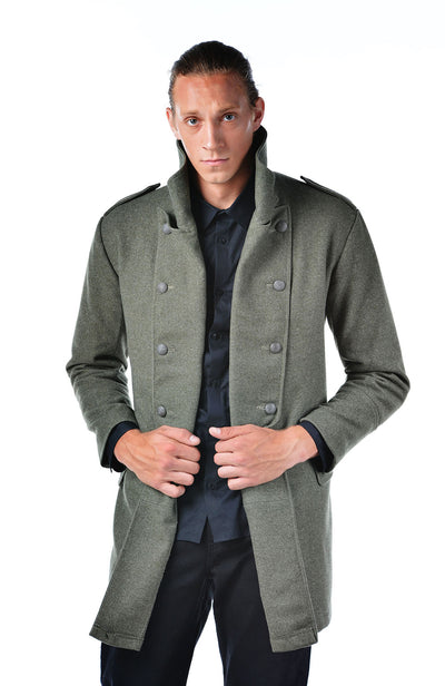 Redesigned WWII Era European Overcoat - Top Rank Vintage